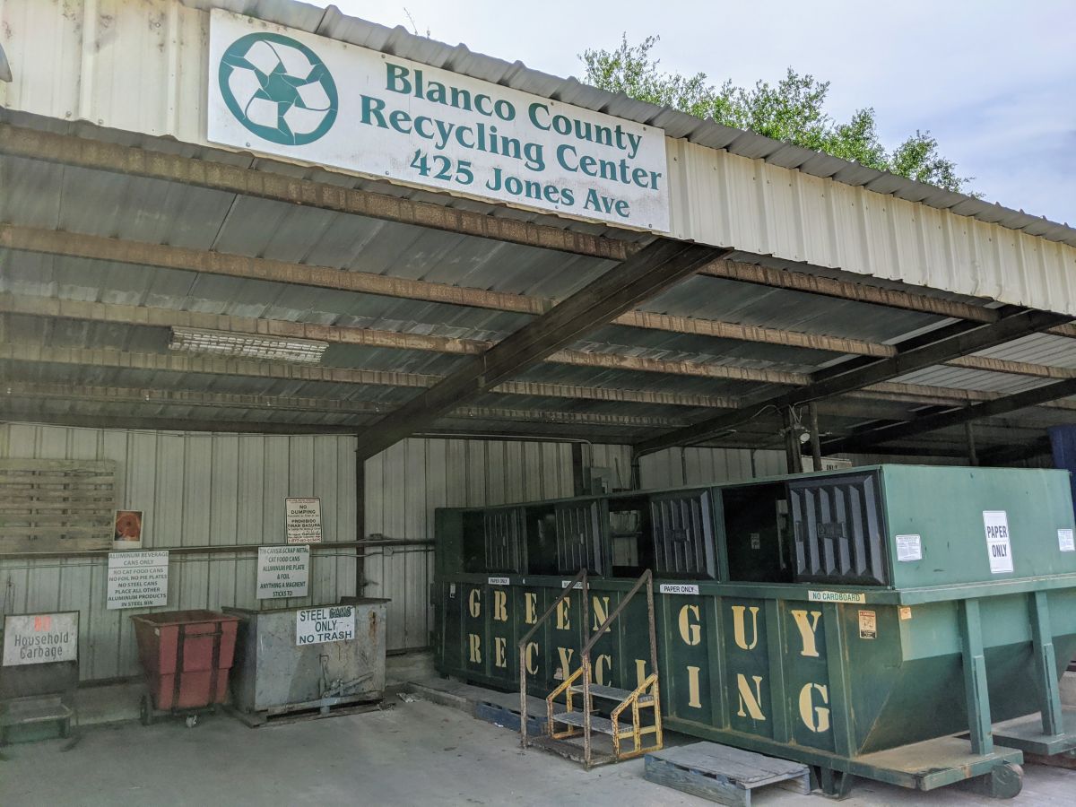 Blanco Recycling Center located at 425 Jones Ave