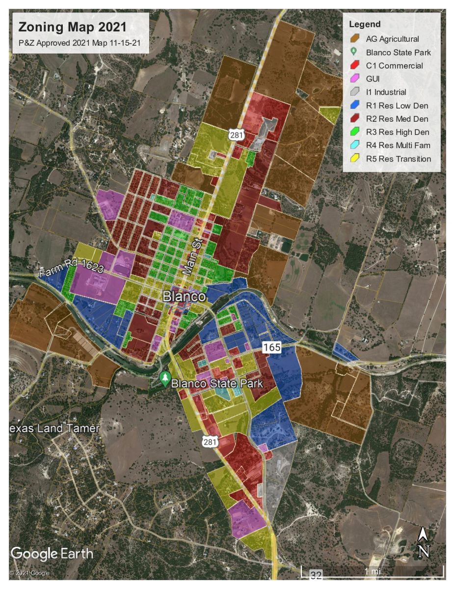 Current Zoning Map